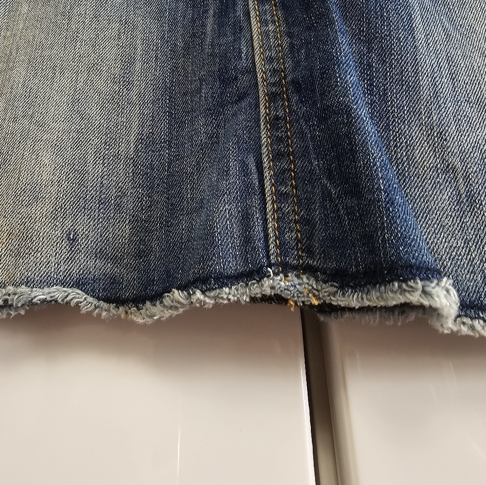 Bebe Jean Micro Mini - Picture 3 of 10